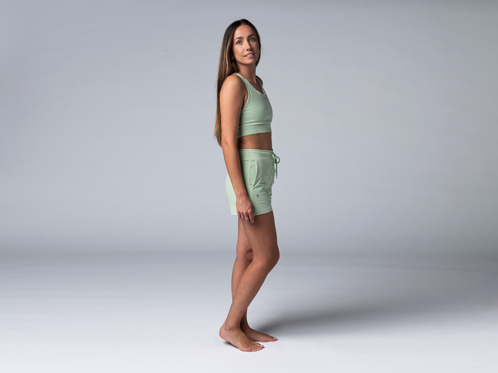 Short de yoga Cool - Bio Vert