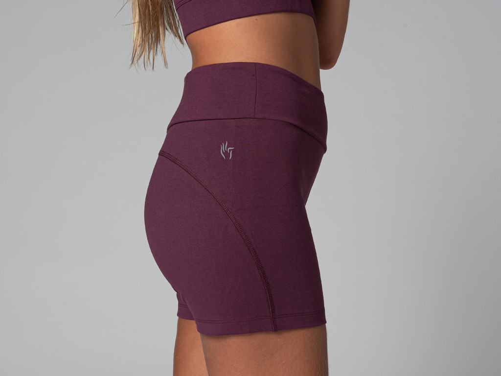 Short de yoga Slim - Bio Prune