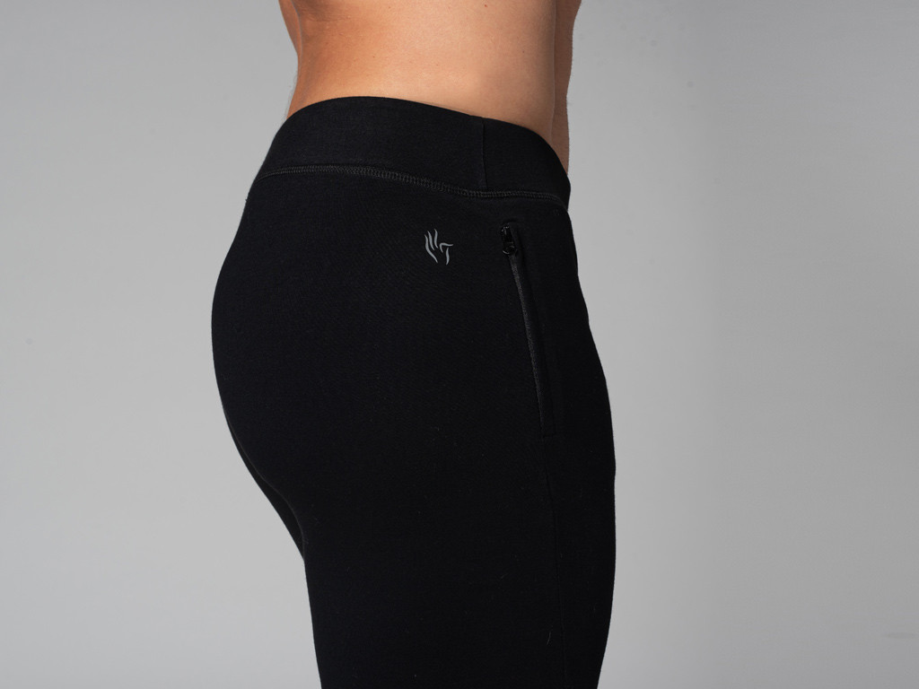 Short Homme Style Cycliste - Coton Bio Noir