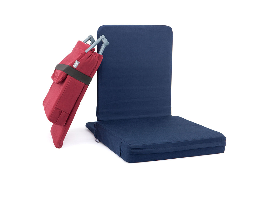 Siège de méditation Pliable Bleu
