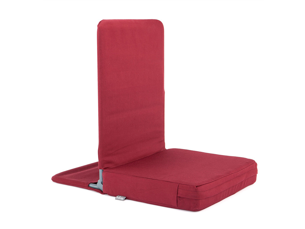 Siège de méditation Pliable XL Bordeaux