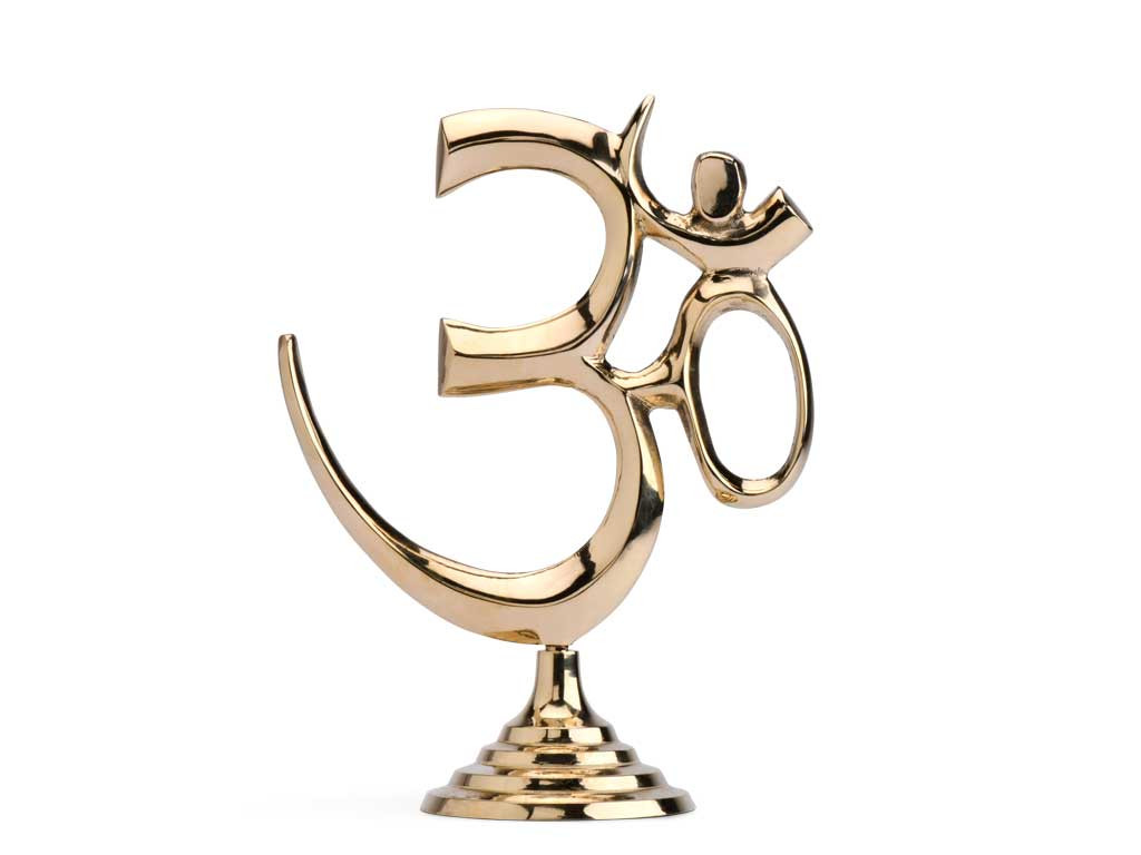 Support de méditation Ohm 18cm x 14cm