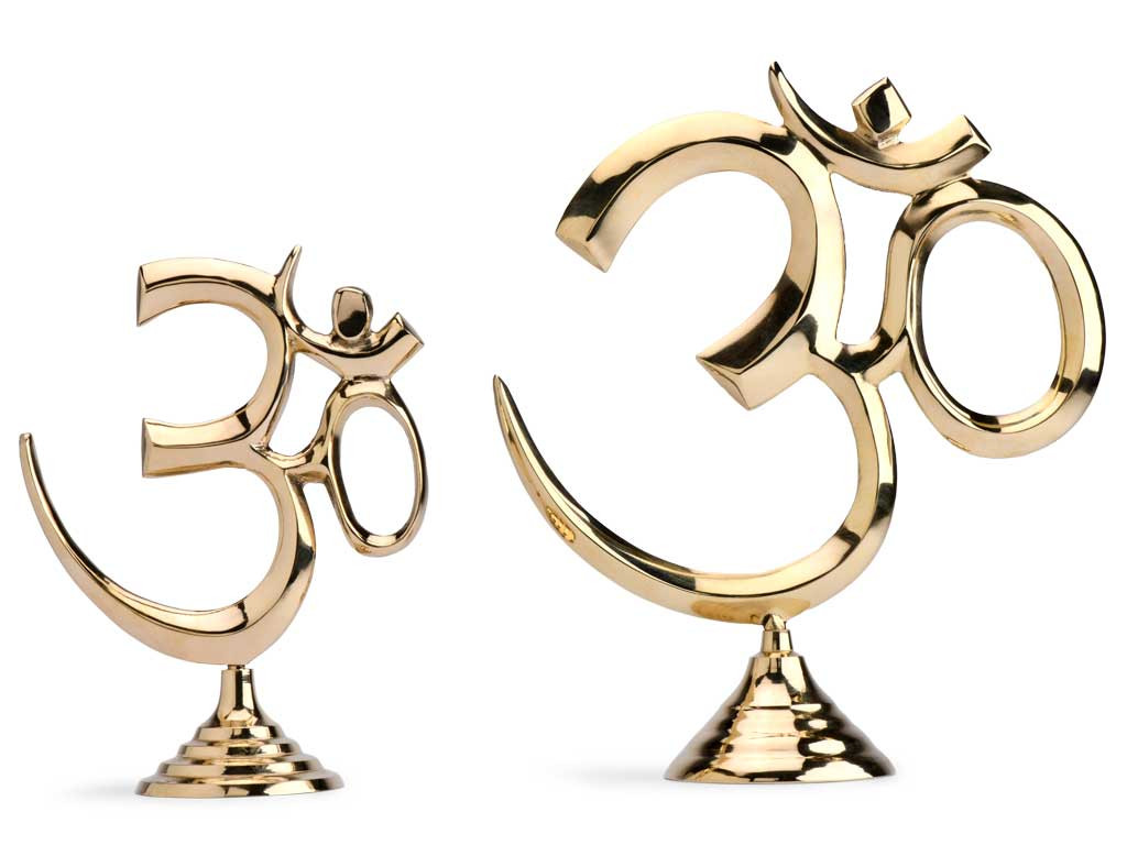 Support de méditation Ohm 25cm x 22cm