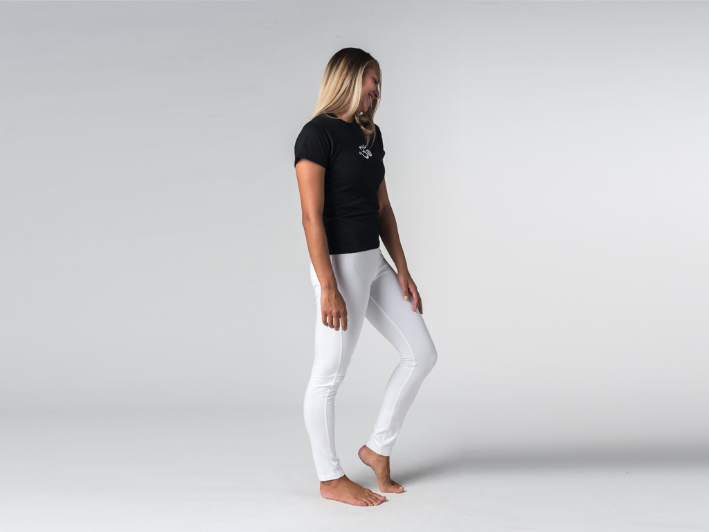 T-shirt manches courtes coton Bio - Ohm Noir - Fin de Serie