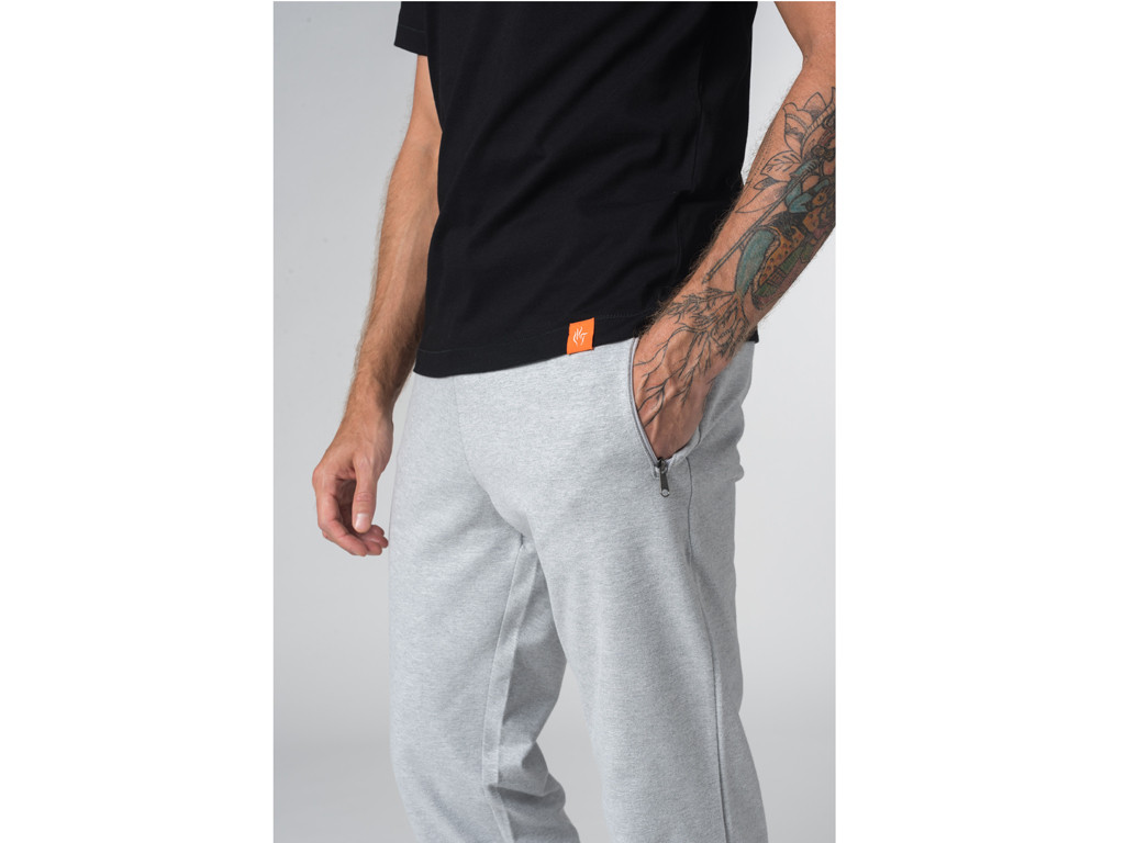 T-shirt Tapan 100% coton Bio - Manches courtes - Noir Noir - Fin de Serie