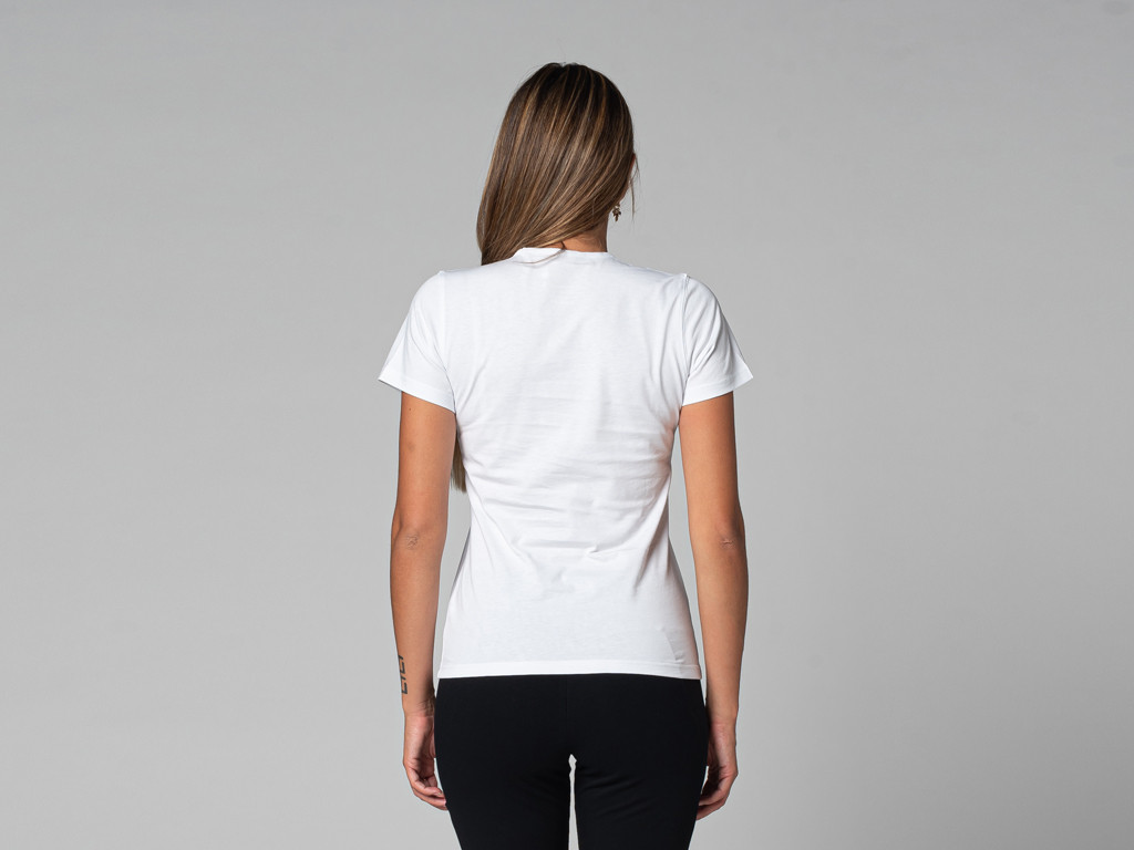T-Shirt TARA M/C Ras du cou - Bio Blanc