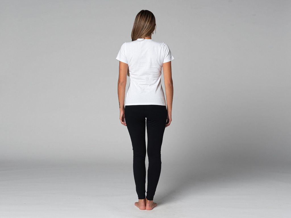 T-Shirt TARA M/C Ras du cou - Bio Blanc