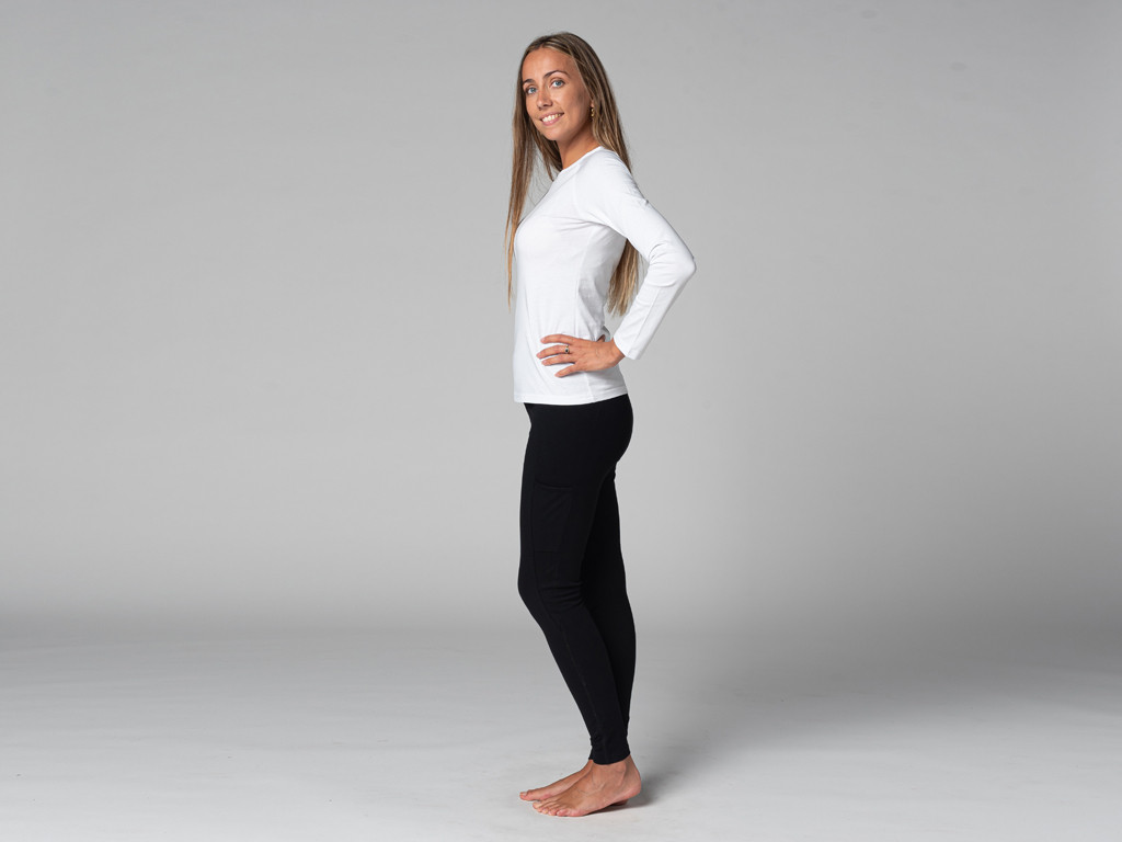 T-Shirt Tara M/L Ras du cou Bio Blanc