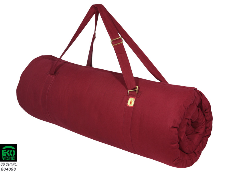 Tappetino massaggiante 100% cotone biologico - Bordeaux 200x120 cm