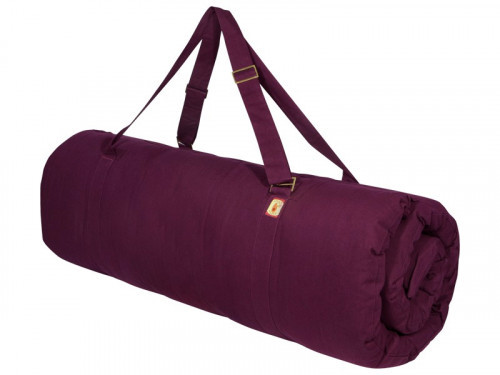 Massagematte aus 100 % Bio-Baumwolle – Pflaume 200cm x 120cm