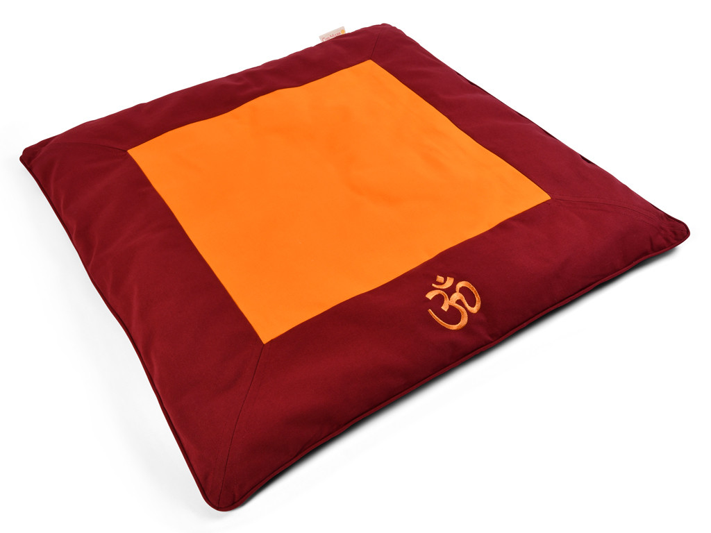 Tapis de Méditation Bordeaux/Safran