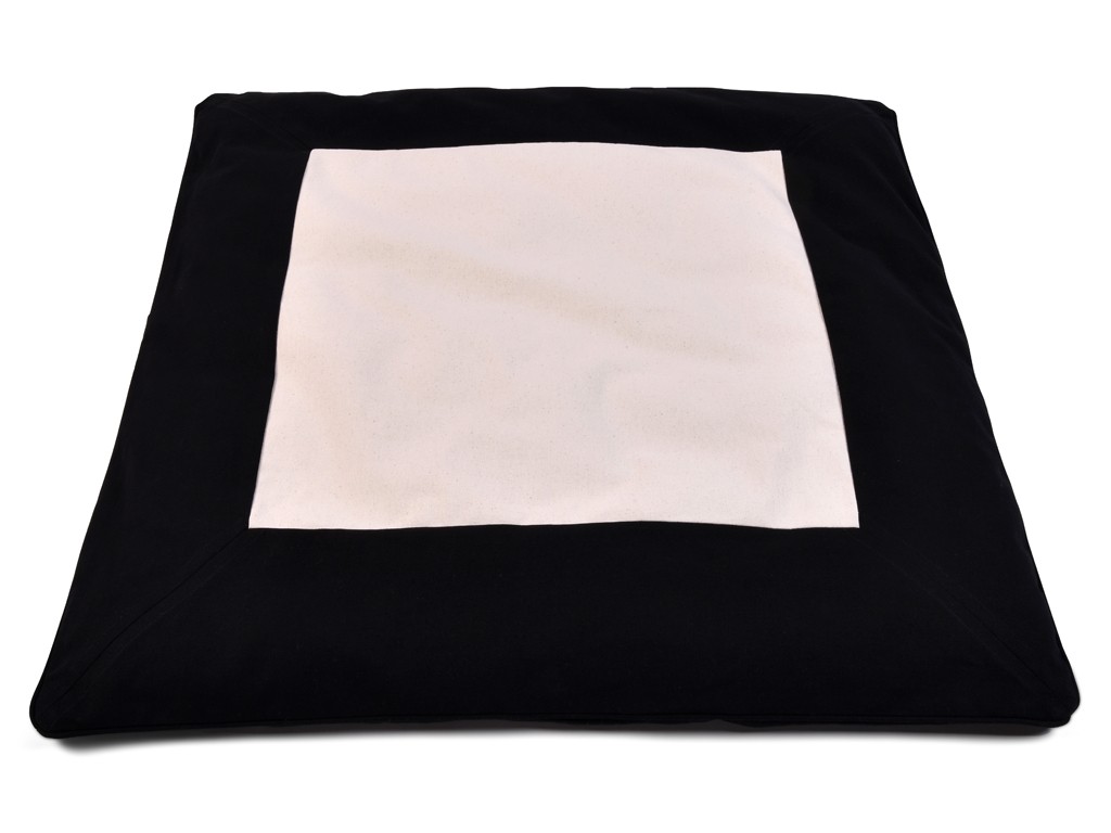 Tapis de Méditation Zazen Noir/Naturel
