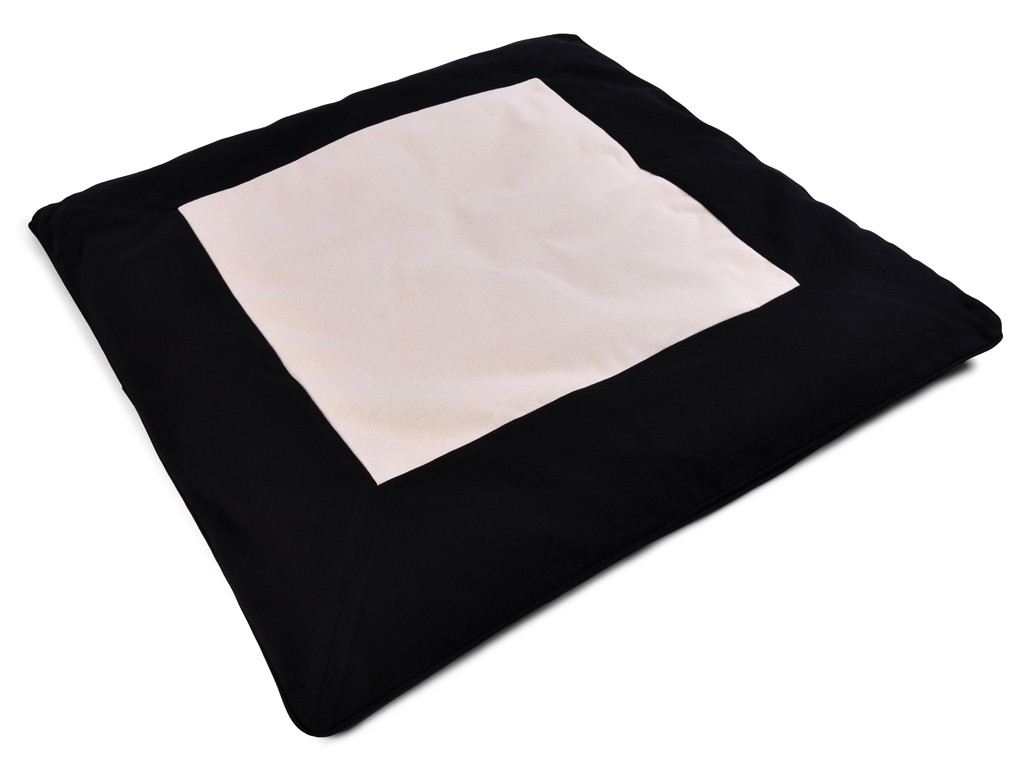 Tapis de Méditation Zazen Noir/Naturel