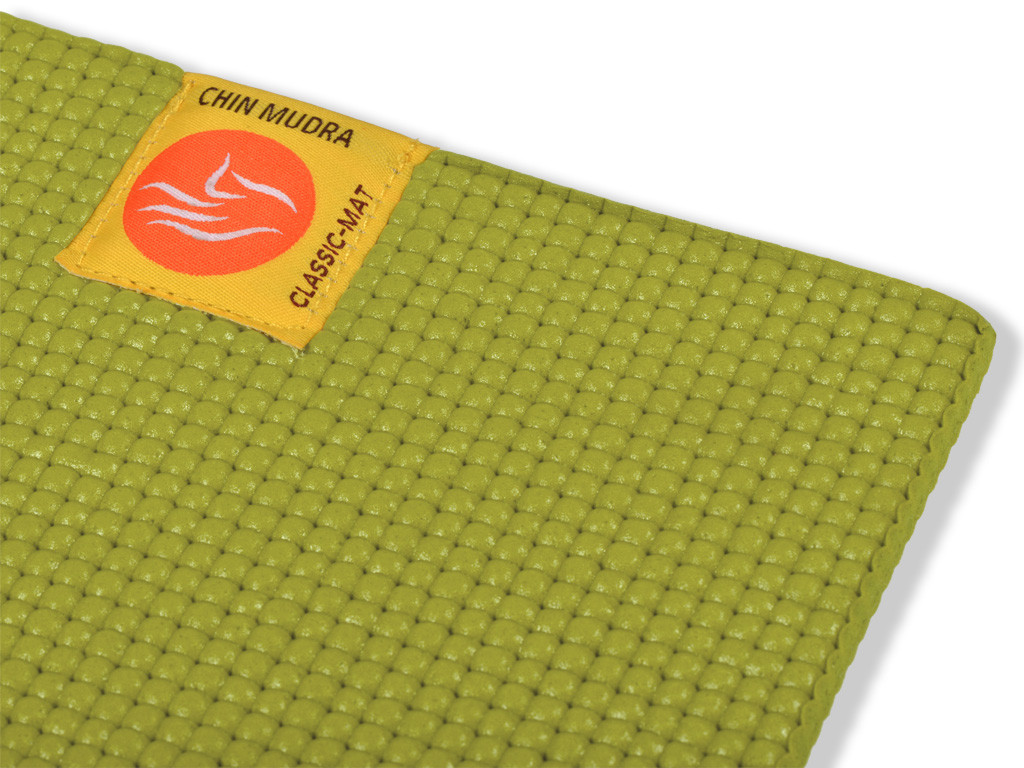 Tapis de yoga Confort Non toxiques - 183cm x 61cm x 6mm Vert citron