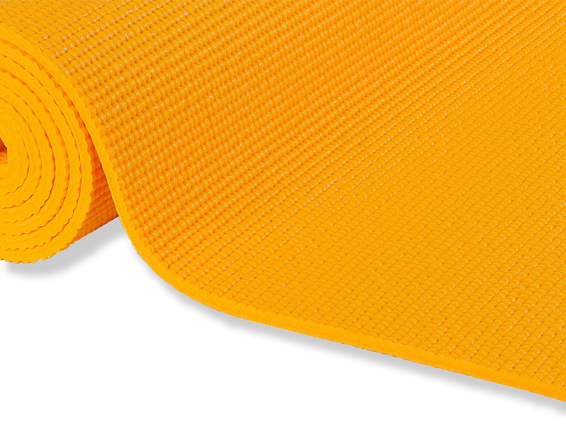 Tapis de yoga Confort Non toxiques - 183cm x 61cm x 6mm Safran