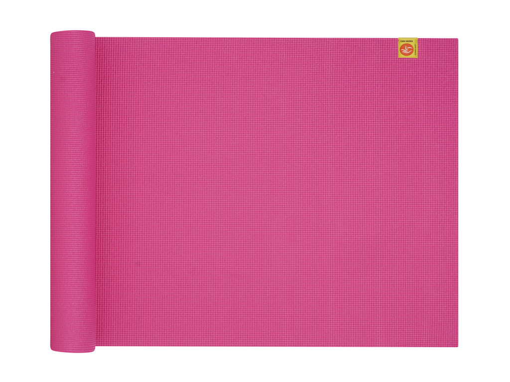 Tapis de yoga Confort Non toxiques - 183cm x 61cm x 6mm Rose Indien