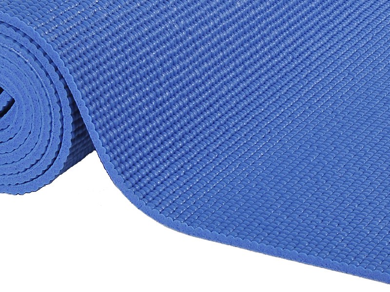 Tapis de yoga Confort Non toxiques - 183cm x 61cm x 6mm Bleu Indigo