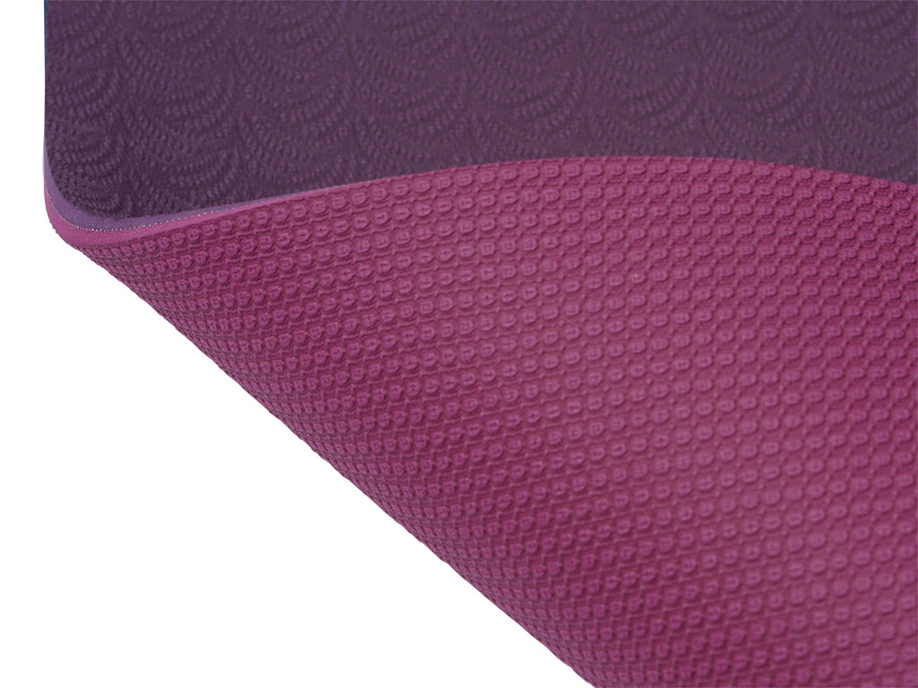 Tapis de Yoga Eco-Terre  183 cm X 60 cm x 6 mm Violet