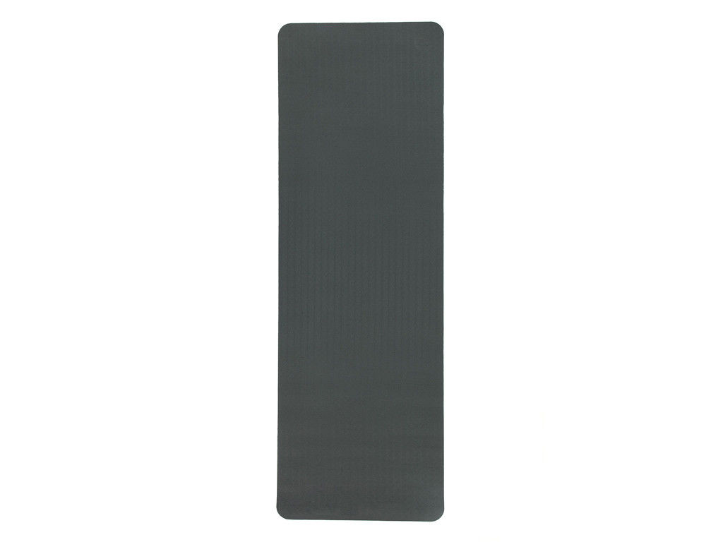 Tapis de Yoga Eco-Terre 183 cm X 60 cm x 6 mm Gris/Anthracite