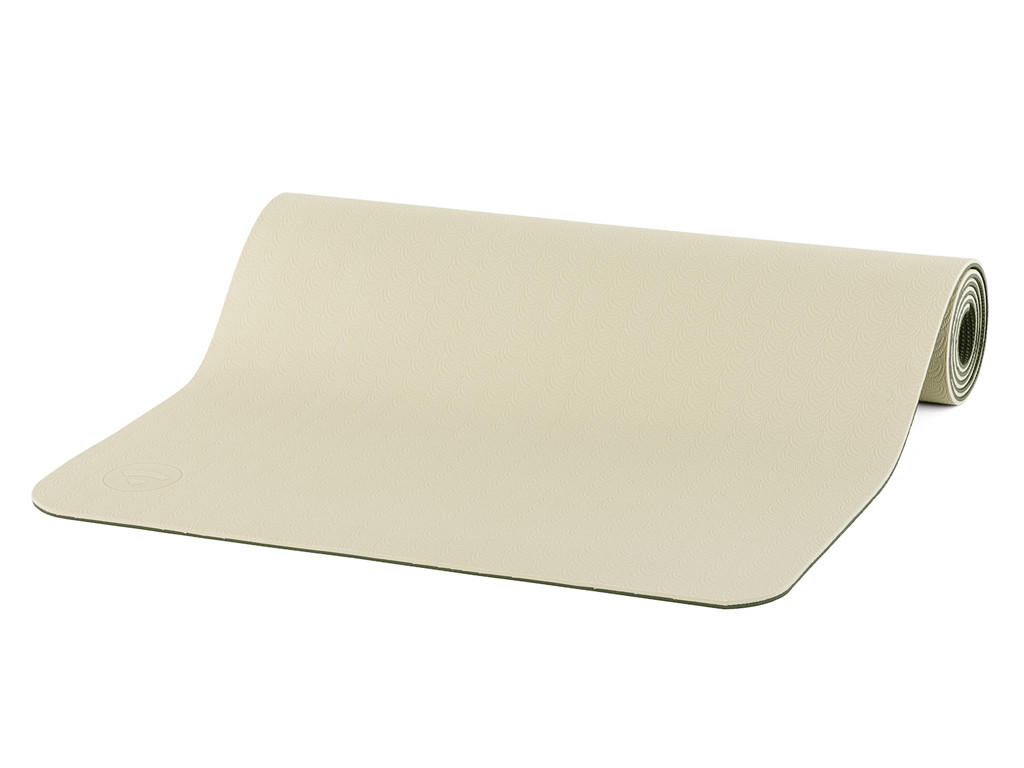 Eco-Earth Yogamatte 183 cm x 60 cm x 6 mm Sand