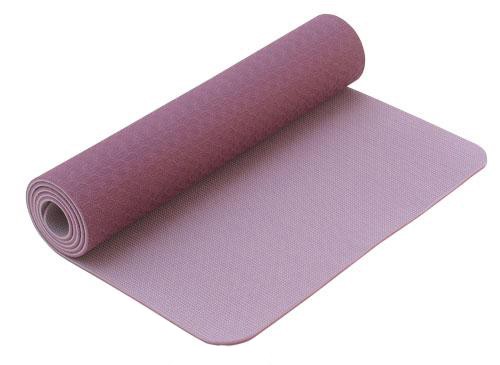 Tapis de Yoga Eco-Terre 183 cm X 60 cm x 6 mm Mauve/Lila