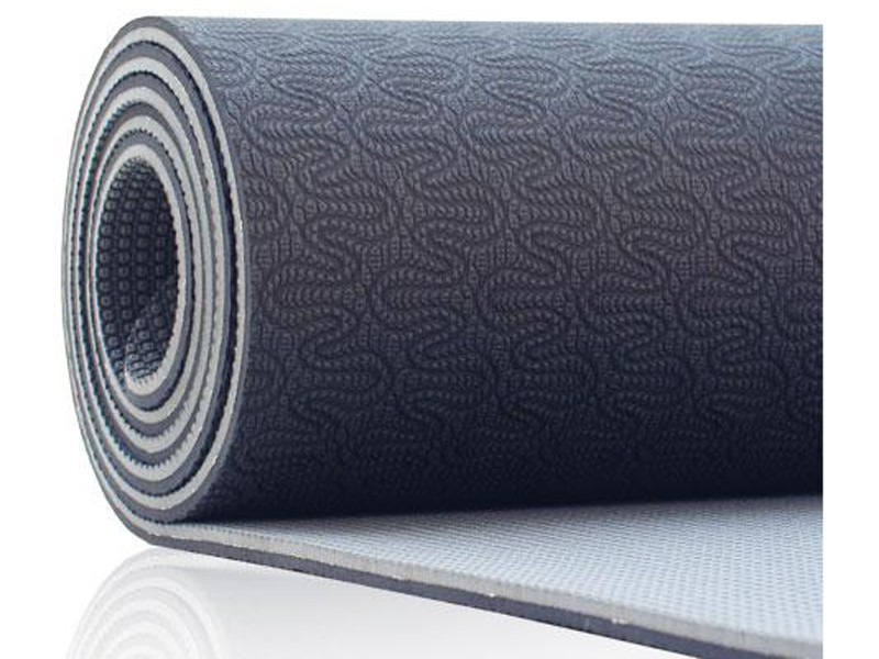 Tapis de Yoga Eco-Terre 183 cm X 60 cm x 6 mm Mauve/Lila