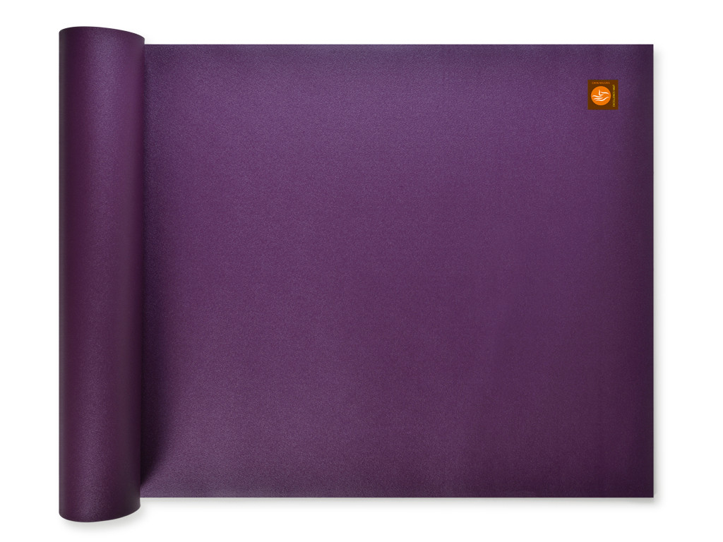 Tapis de yoga Excellence Mat 100% Latex - 6mm Prune