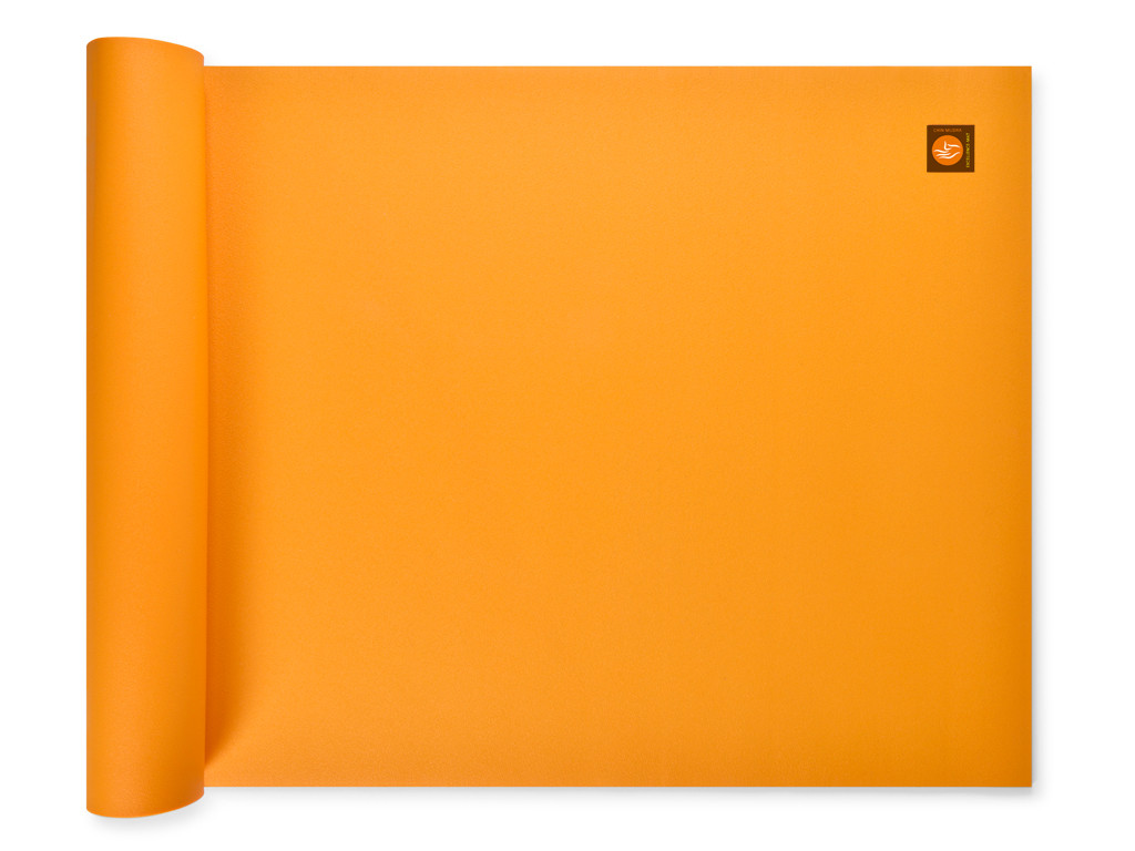 Tapis de yoga Excellence Mat 100% Latex - 6mm Jaune