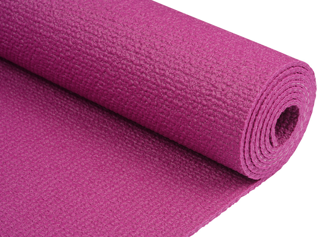 Extra-Mat Yogamatte 185 cm/220 cm x 60 cm x 4,6 mm Himbeere