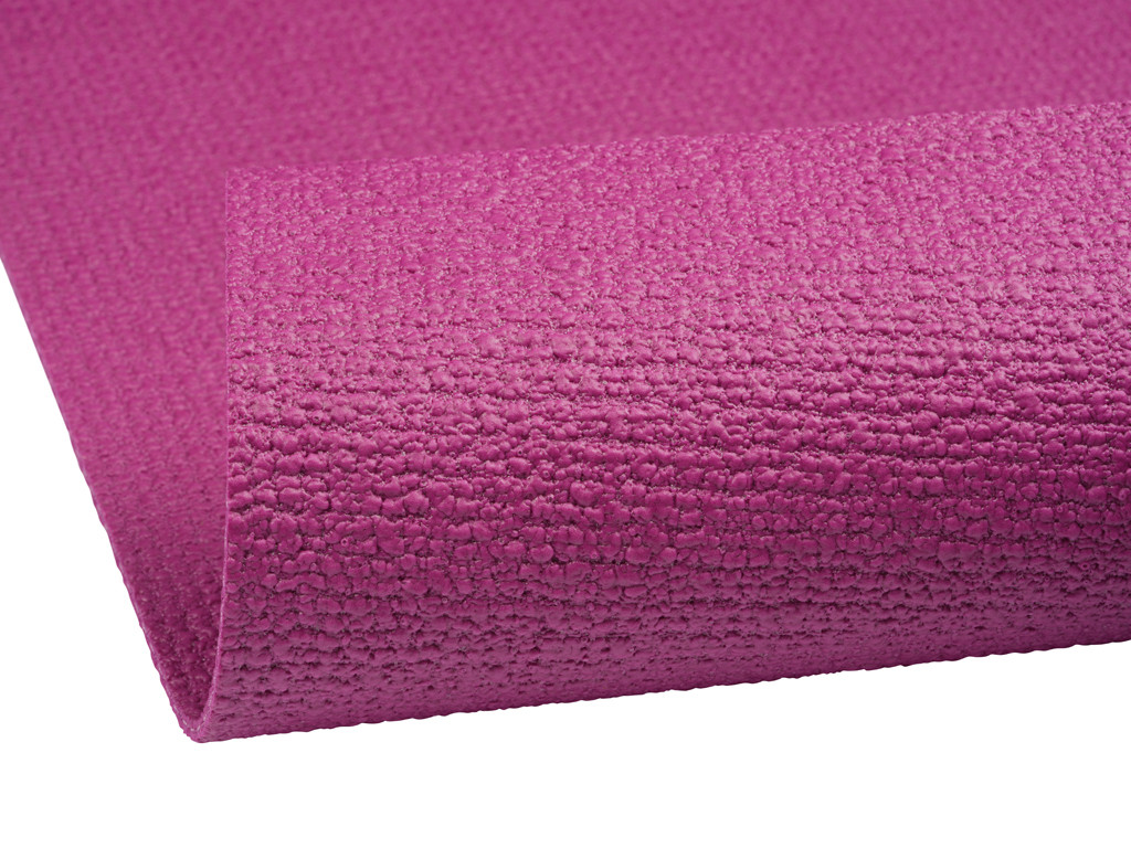 Tapis de yoga Extra-Mat 185cm/220cm x 60cm x 4.6mm Framboise