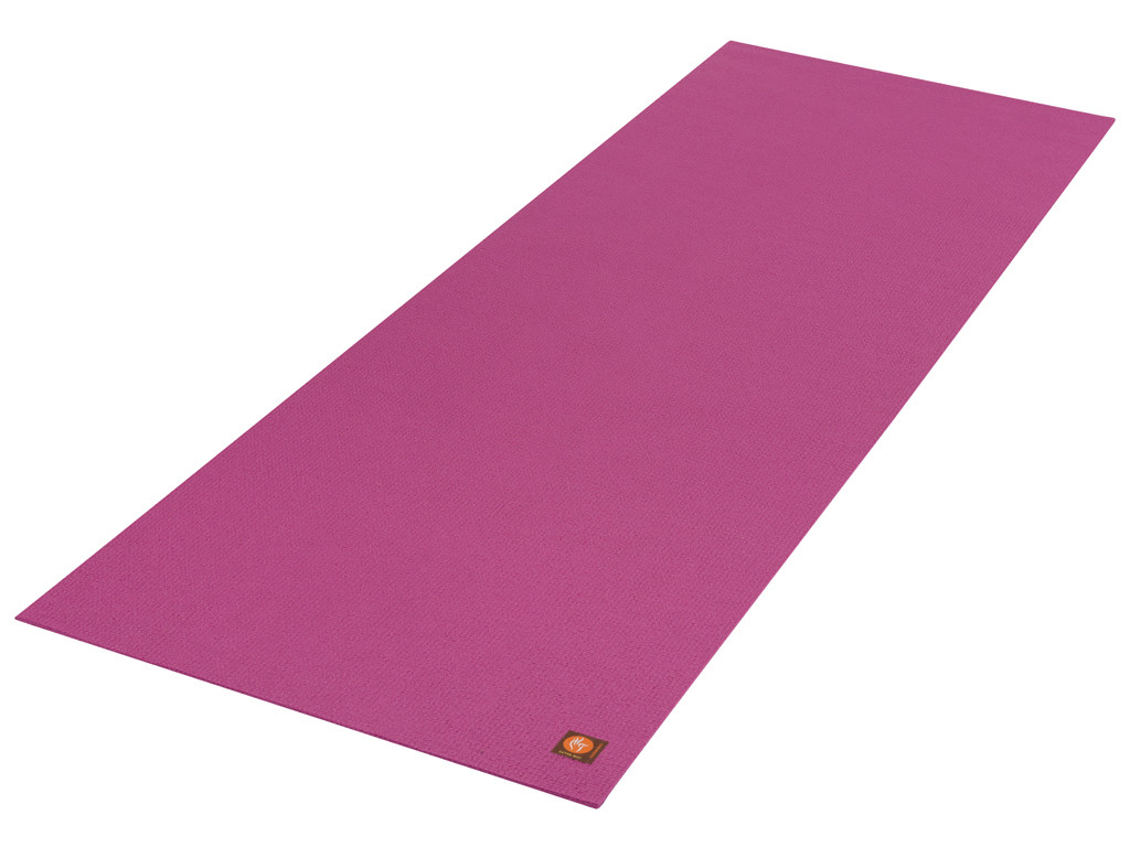 Tapis de yoga Extra-Mat 185cm/220cm x 60cm x 4.6mm Framboise
