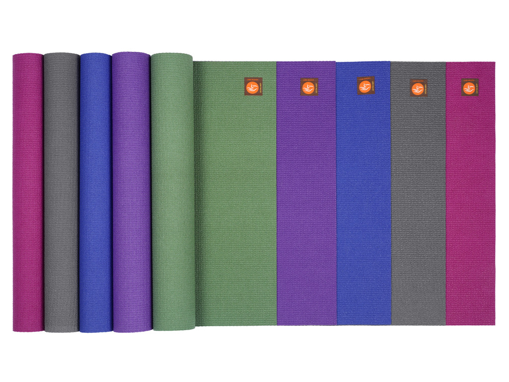 Tapis de yoga Extra-Mat 185cm/220cm x 60cm x 4.6mm Framboise