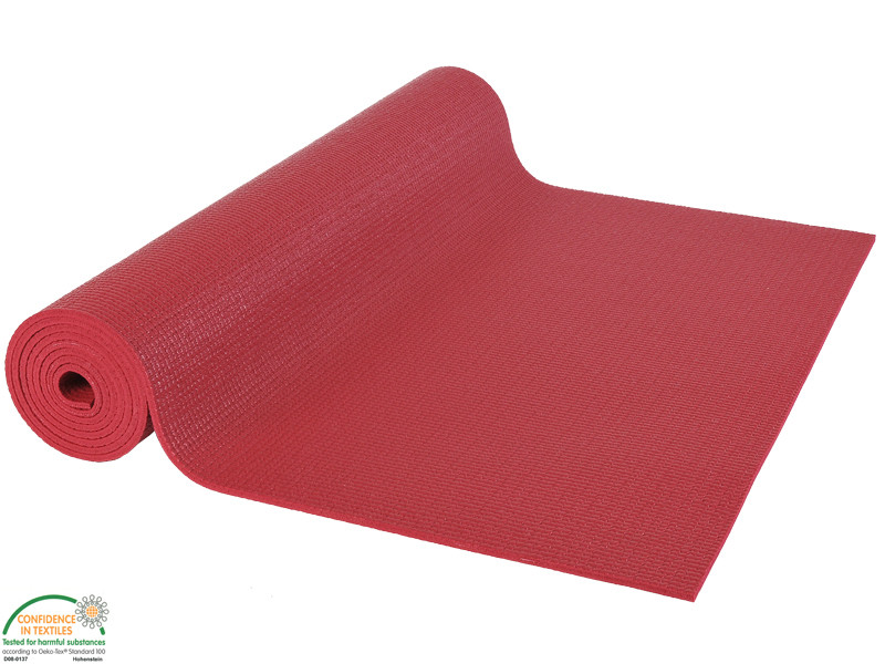 Tapis de yoga Extra-Mat Enfant - 150cm x 60cm x 4.5mm Bordeaux - Presque Parfaits