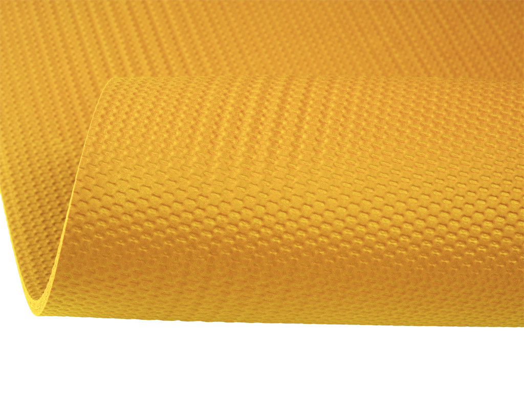 Yoga Mat Intensive-Mat 4mm 185 cm x 65 cm x 4.0 mm - Saffron Yellow - Almost Perfect