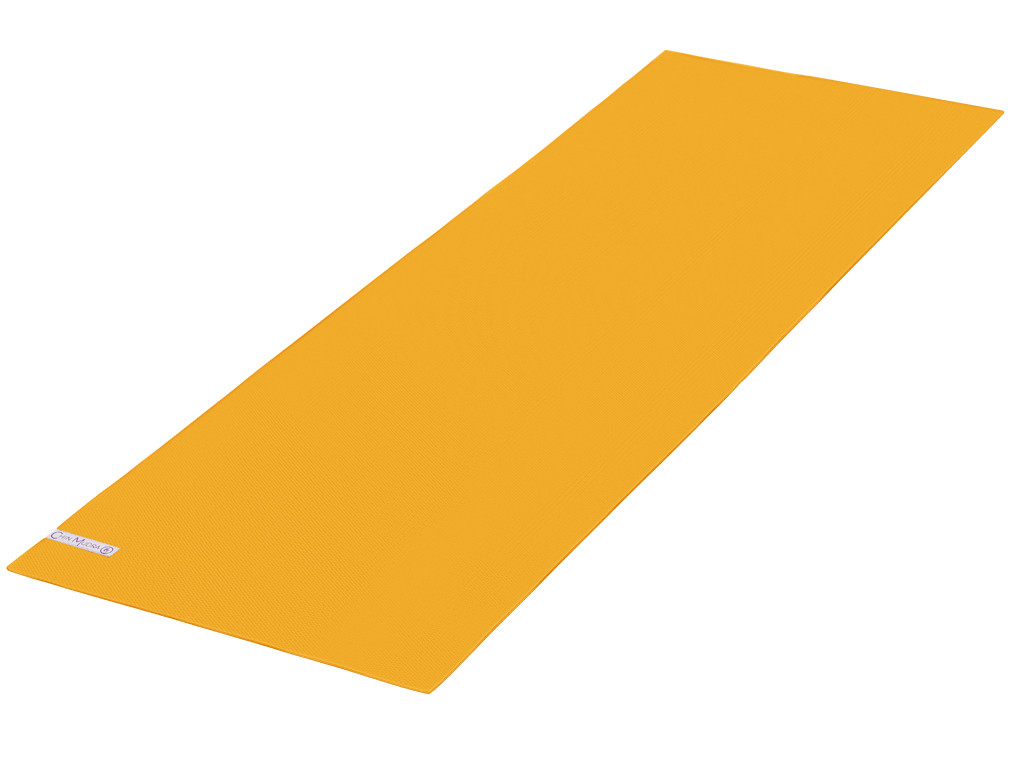 Yoga Mat Intensive-Mat 4mm 185 cm x 65 cm x 4.0 mm - Saffron Yellow - Almost Perfect