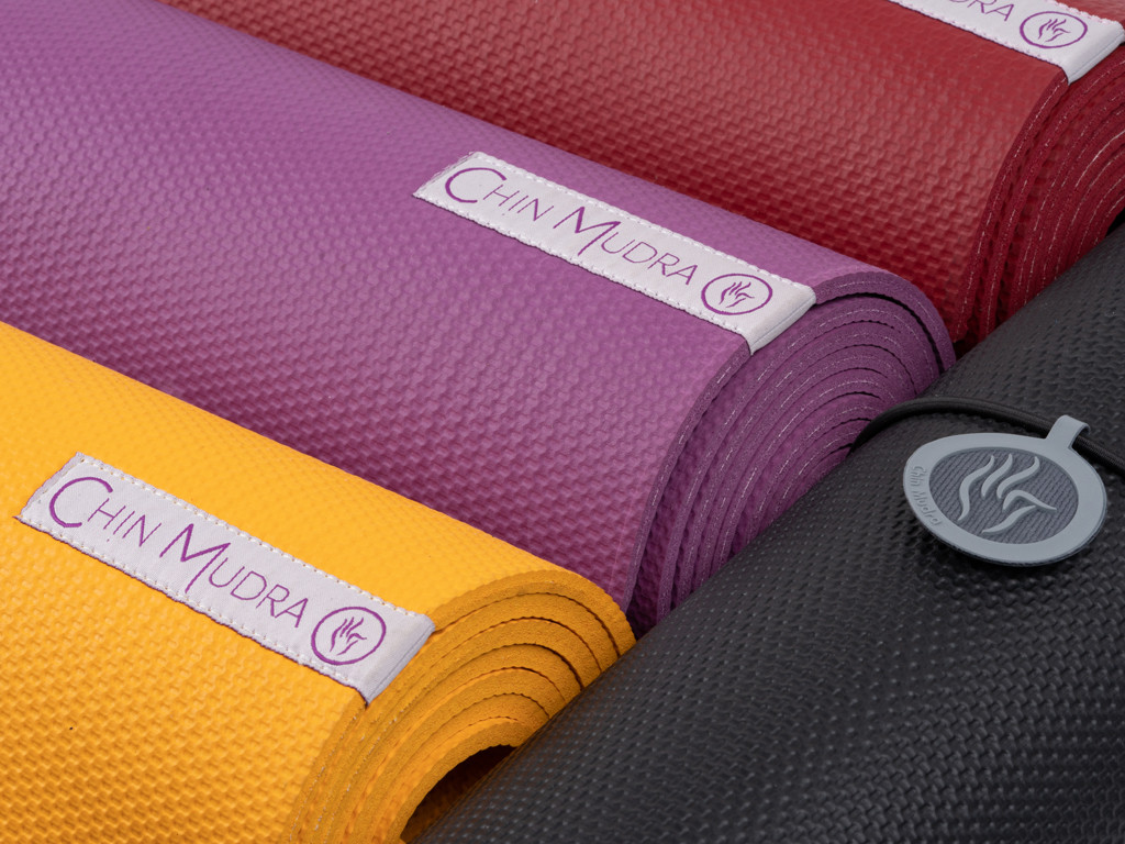 Tappetino yoga intensivo da 4 mm 185 cm x 65 cm x 4,0 mm - Giallo zafferano - Quasi perfetto