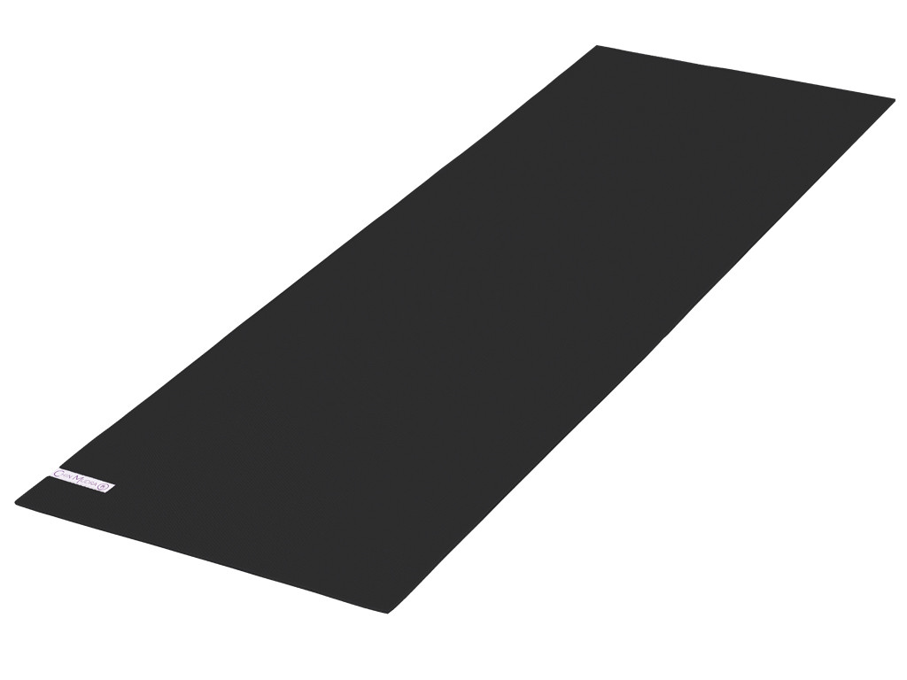 Intensive-Mat Yogamatte 6mm 185 cm x 65 cm x 6,0 mm – Schwarz