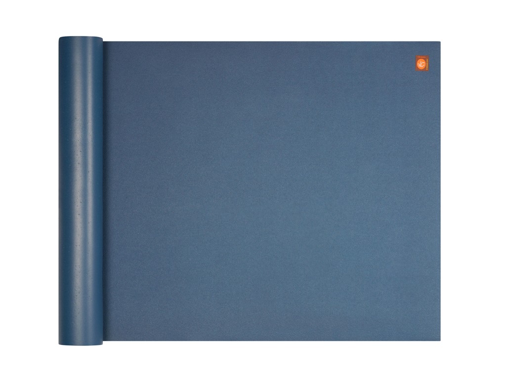 Tapis de yoga Large-Mat 183cm/220cmx80cmx4.5mm Bleu Marine