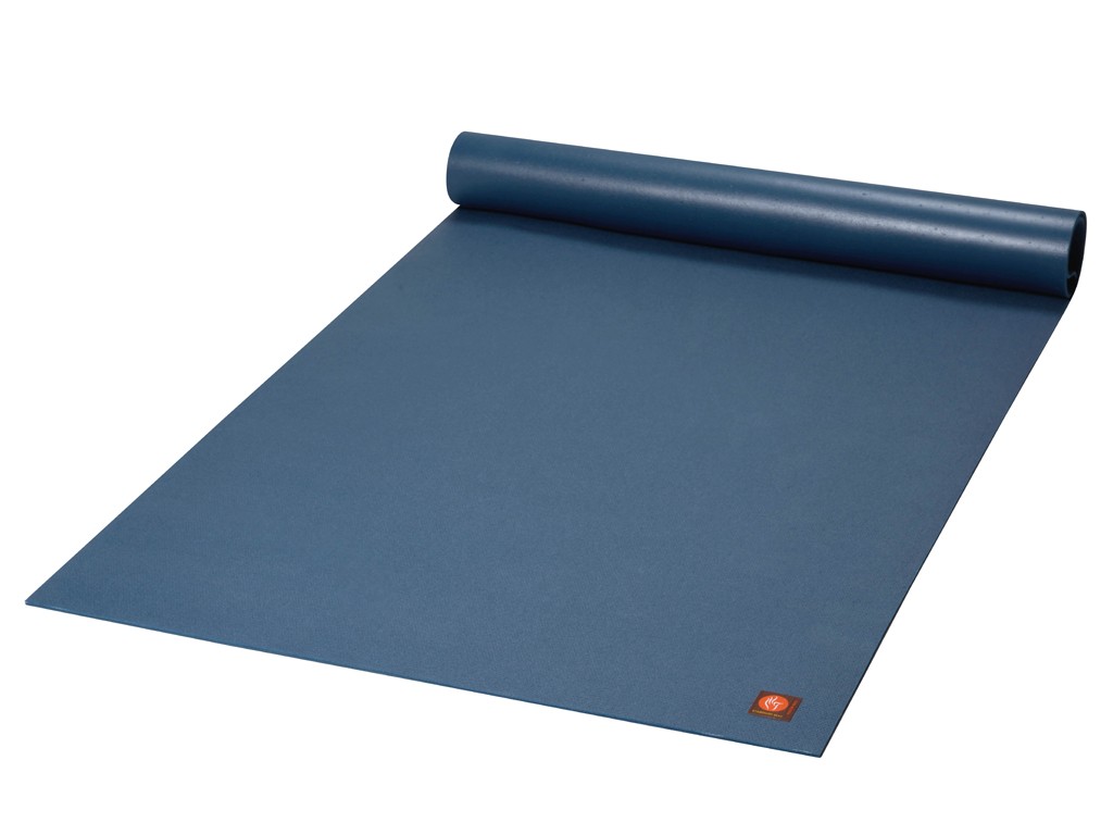 Esterilla de yoga Large-Mat 80 cm x 183 cm/220cm Azul