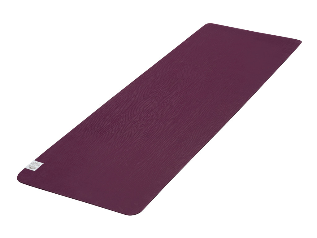 Tapis de Yoga Natural Mat 5mm 185 cm x 65 cm x 5 mm - Prune