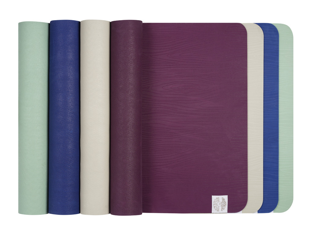 Tapis de Yoga Natural Mat 5mm 185 cm x 65 cm x 5 mm - Bleu