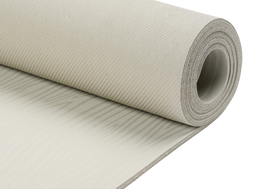 Natural Yoga mat - Mat 5mm 185 cm x 65 cm x 5 mm - Ecru