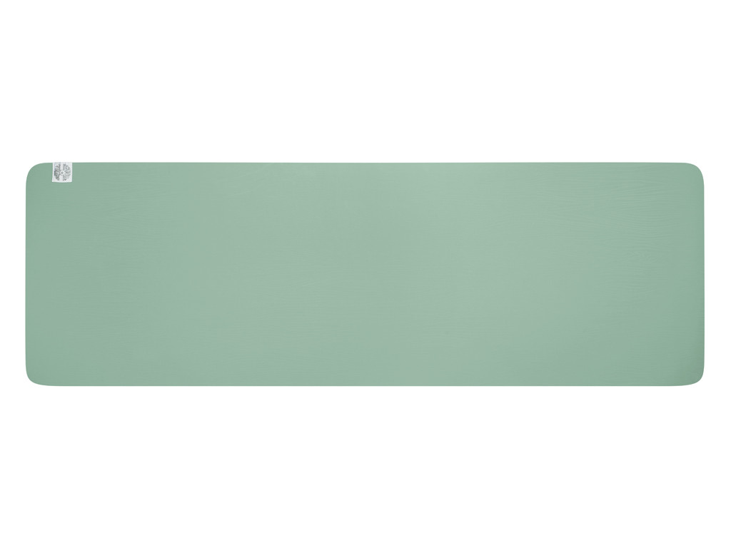 Tappetino da yoga naturale da 5 mm 185 cm x 65 cm x 5 mm - Verde mandorla
