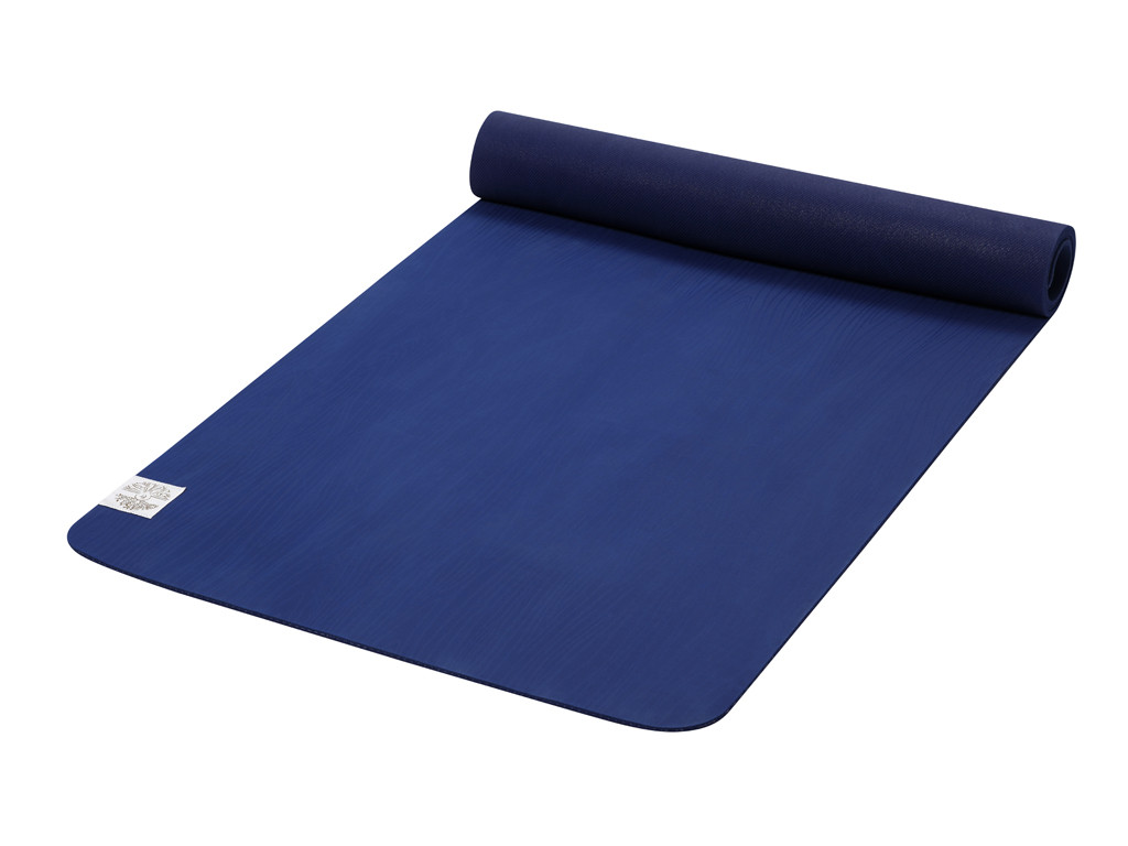 Tapis de Yoga Natural Mat 5mm 185 cm x 65 cm x 5 mm - Bleu - Presque Parfaits