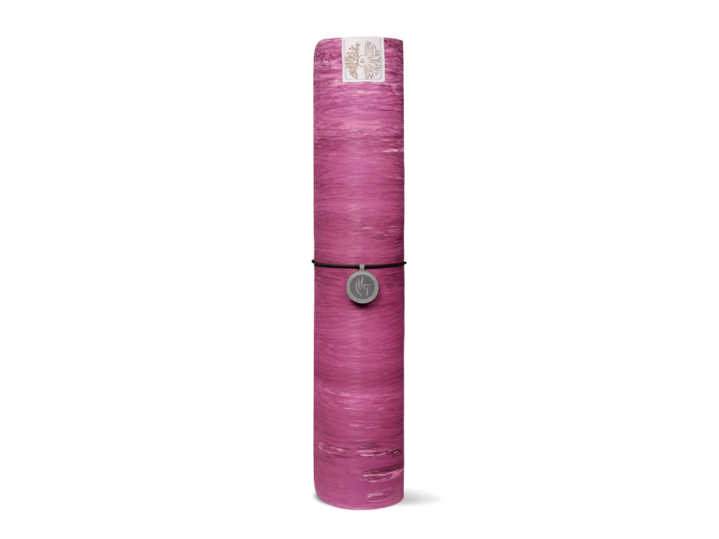 Naturmatte Yogamatte 5mm 185 cm x 65 cm x 5 mm – Pflaume