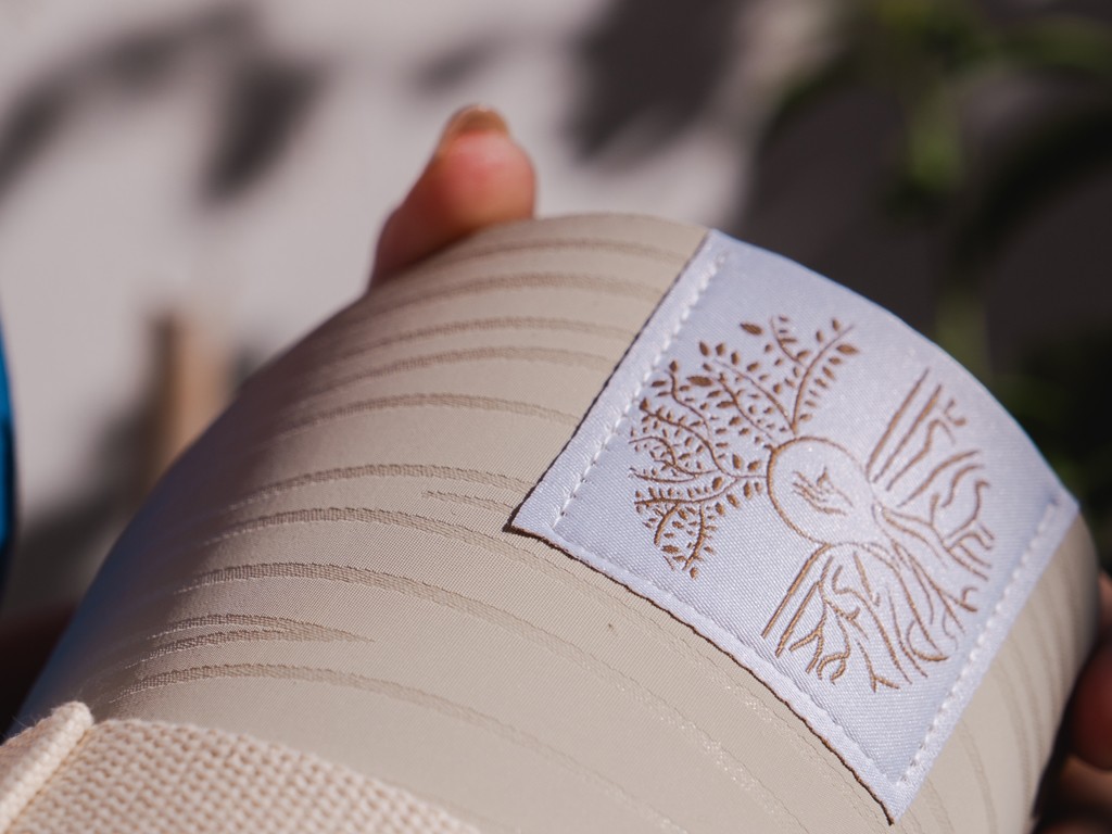 Tapis de Yoga Natural Mat 5mm 185 cm x 65 cm x 5 mm - Ecru