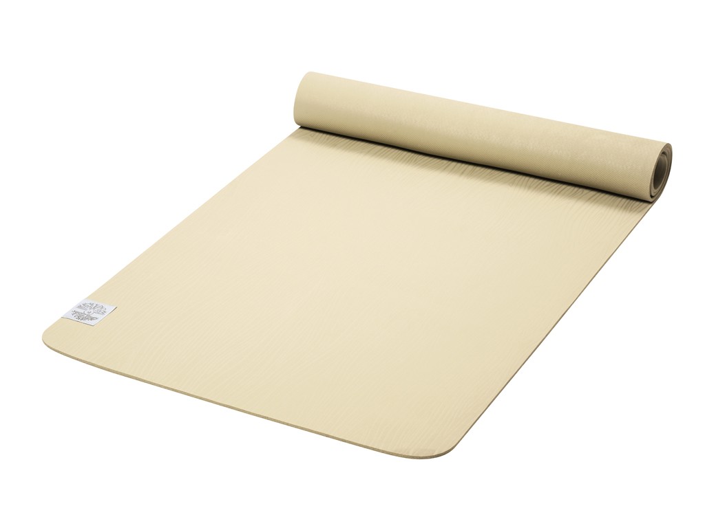 Tapis de Yoga Natural Mat 5mm 185 cm x 65 cm x 5 mm - Beige