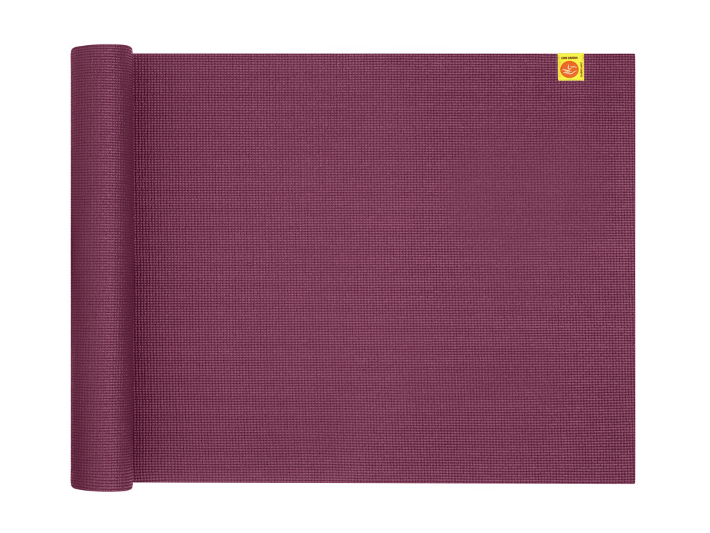 Tapis de yoga Non toxiques - 183cm x 61cm x 4.5mm Prune