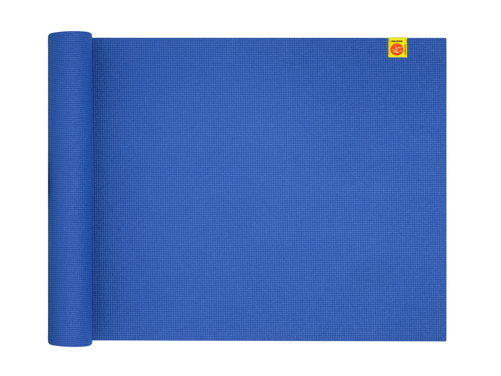 Tapis de yoga Non toxiques - 183cm x 61cm x 4.5mm Bleu