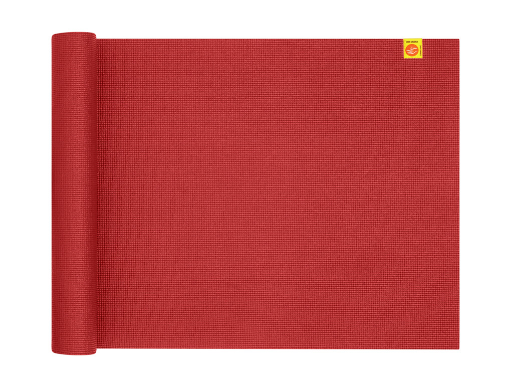 Tapis de yoga Non toxiques - 183cm x 61cm x 4.5mm Bordeaux